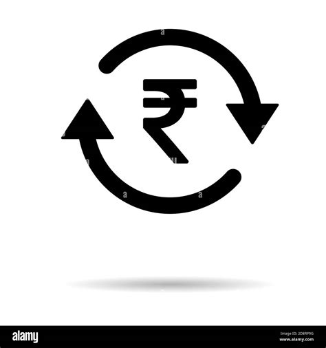 Rupee Money Icon Indian Graphic Pay Business Sign Market Economy