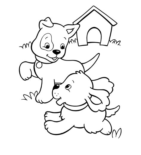 Disegni Di Cani Da Colorare Disegni Colorarecom