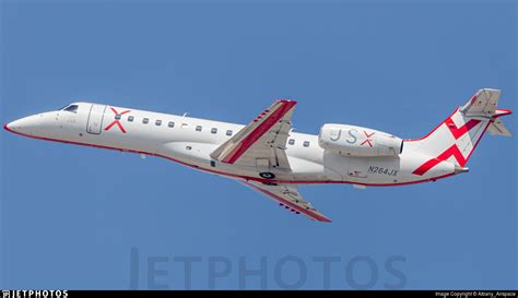 N264JX Embraer ERJ 135LR JetSuiteX Albany Airspace JetPhotos