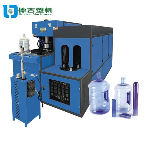 Semi Automatic Pet Gallon Water Bottle Making Blow Molding Machine