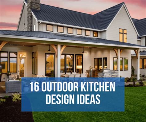 16 Outdoor Kitchen Design Ideas That Will Make You Never Want To Eat ...