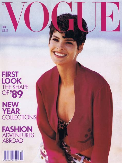 Linda Evangelista Throughout The Years In Vogue