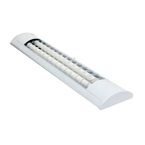 Luminaria Led Tubular Brilhare C Lampadas W Bivolt Luz Branca