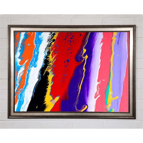 Perspections Gerahmtes Leinwandbild Sea Of Colours Wayfair De