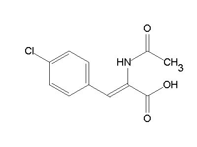 Z Acetylamino Chlorophenyl Propenoic Acid