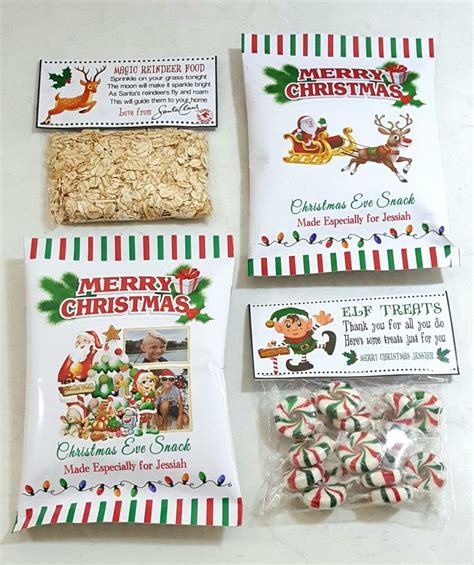 These Are To Go In Jessiah S Christmas Eve Box Diy Chip Packets