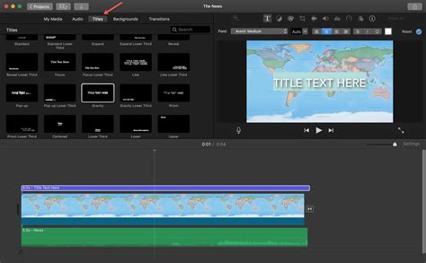 C Mo Agregar Y Editar T Tulos De Pel Culas En Imovie En Mac E Ios