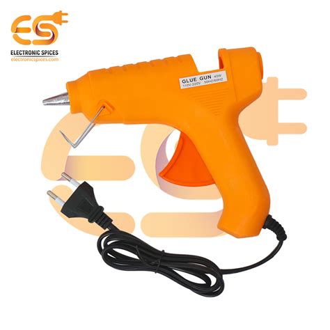 Buy Watt High Quality Yellow Color Hard Plastic Body Stainless Steel Nozzle Hot Melt Glue Gun