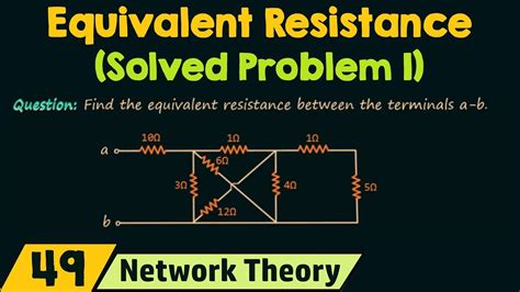 Equivalent Resistance Solved Problem 1 Youtube