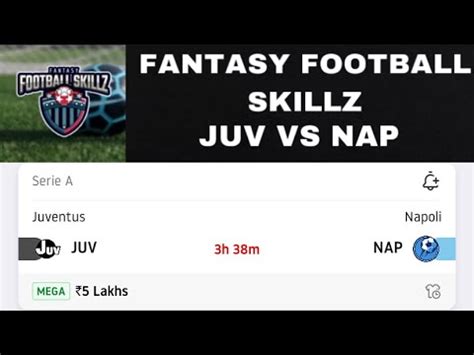 JUV VS NAP DREAM11 Juventus Vs Napoli Serie A 5 October 2020