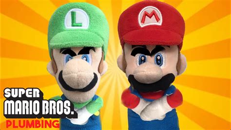 Super Mario Bros Plumbing Commercial Mario Plush Youtube