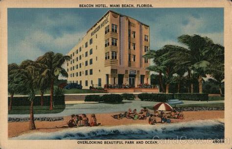 Beacon Hotel Miami Beach, FL Postcard