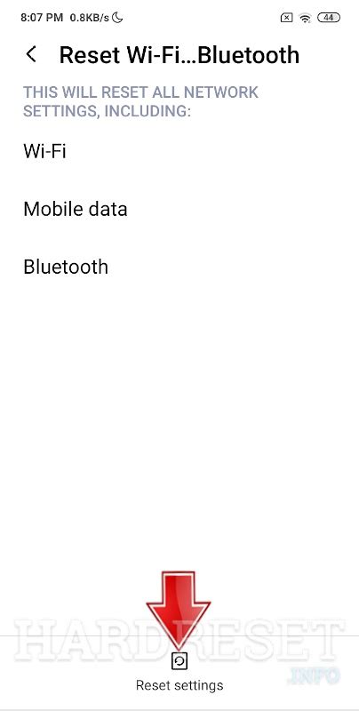 Reset Network Settings Redmi Note 9 Pro How To