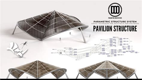 Grasshopper For Rhino 7 3d Truss Tensile Structure Parametric Architecture And Design