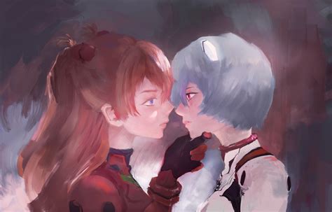 Artstation Asuka And Ayanami