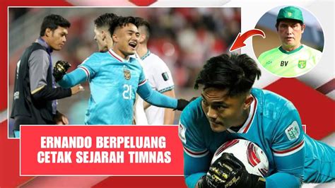 Berita Timnas Indonesia Terbaru Ernando Ari Berpeluang Cetak Sejarah