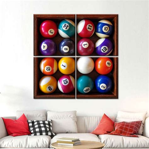 Billiard Ball Set Wall Art | Photography