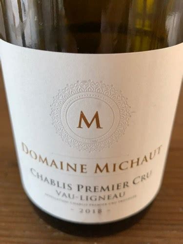 2018 Adrien Michaut Chablis 1er Cru Vau Ligneau Vivino