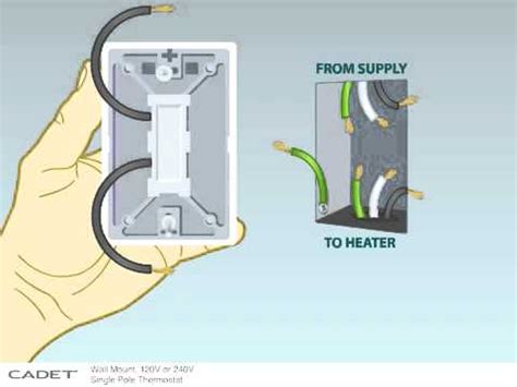 Install Cadet Baseboard Heater Thermostat