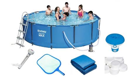 BESTWAY 56418 BASEN STELAŻOWY PRO MAX 366x100 CM - 7403320343 ...