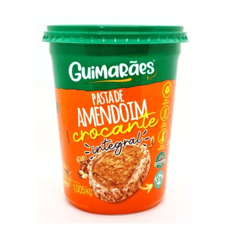 Pasta De Amendoim Integral Crocante G Guimar Es