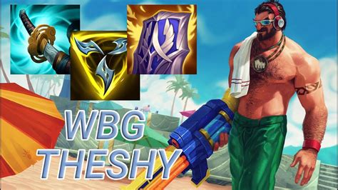 WBG TheShy Graves Top VS Tryndamere KR Master Patch 13 20 YouTube