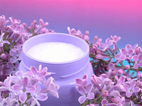 Flowers Lilac Bank Cream Jar HD Wallpaper Pxfuel