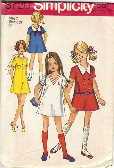 Simplicity 8720 Vintage Sewing Patterns Fandom