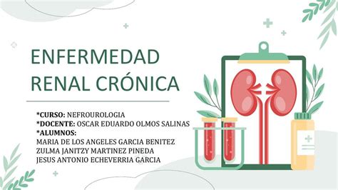 Enfermedad Renal Crónica Nefrología Angeles Garcia Udocz