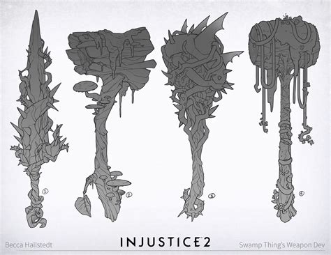 Injustice 2 Concept Art Becca Hallstedt