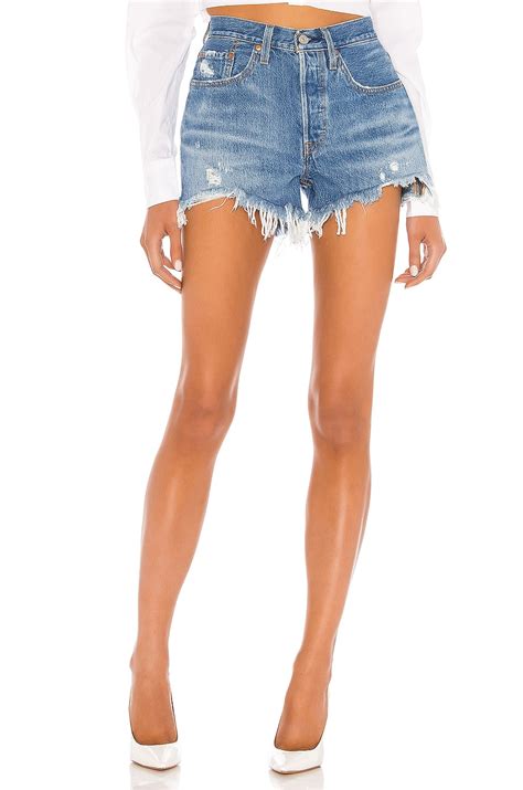 Levis 501 Original Short In Athens Mid Short Revolve