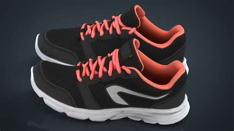 Womens Sneakers 3d Model Cgtrader