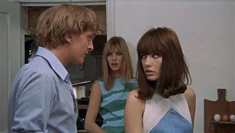 David Hemmings Jane Birkin And Gillian Hills In Blow Up 1966