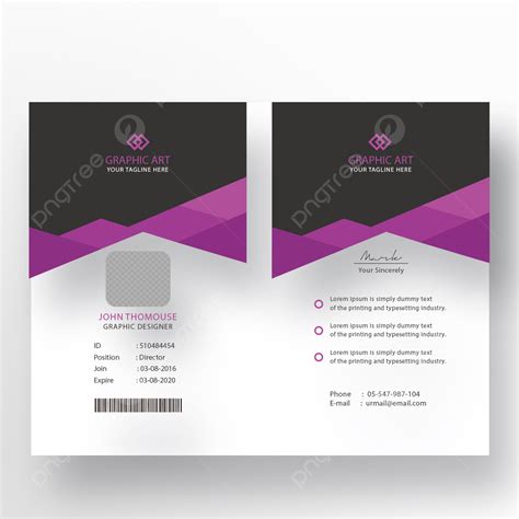 Office Id Card Template Template Download on Pngtree