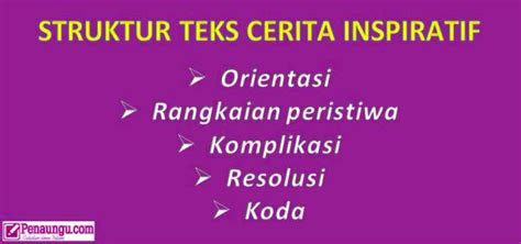 Contoh Cerita Inspiratif Singkat Beserta Strukturnya Tentang