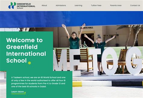 Greenfield International School - Spot Websites - Best Online Website Directory in UAE