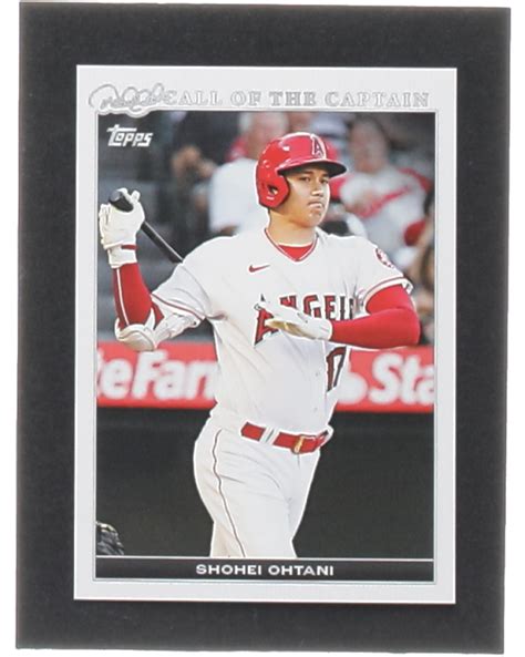 Shohei Ohtani Topps X Derek Jeter Call Of The Captain