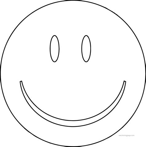 Face Smiley Face Happy Face Clip Art Coloring Page