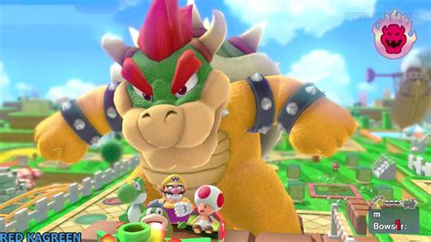 Mario Party 10 Bowser Party Mushroom Park Toad Vs Wario Vs Yoshi Vs