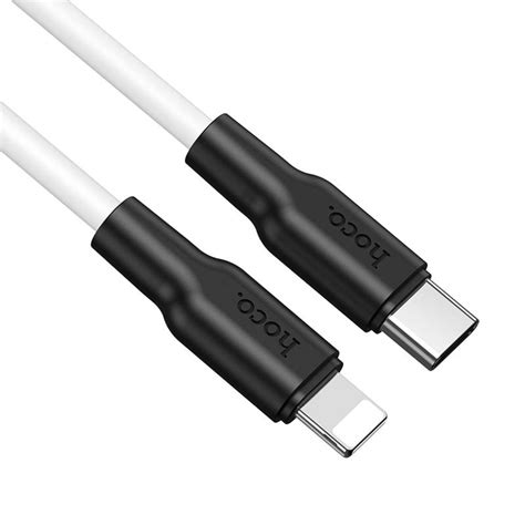 Hoco X Plus Silicone Pd Charging Data Cable For Lightning M