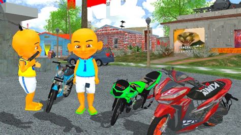 Upin Ipin Bingung Mau Pakai Motor Yang Mana Ke Rumah Memei