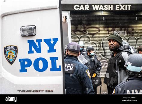 New York Police Department Officers Arrest A Protestor During An Anti Trump Protest On November