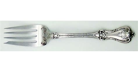 Federal Cotillion Sterling No Monograms Individual Salad Fork