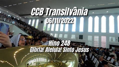 Reuni O Da Mocidade Ccb Transilv Nia Hino Ccb Gl Ria