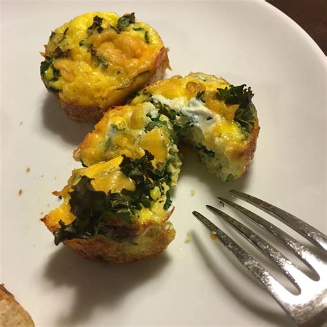 Meatless Monday Kale And Egg Muffin Pan Bake Running On Happy
