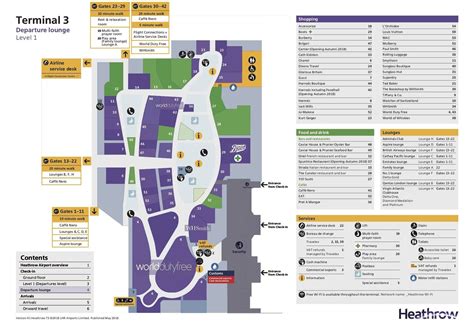 Heathrow Airport Map