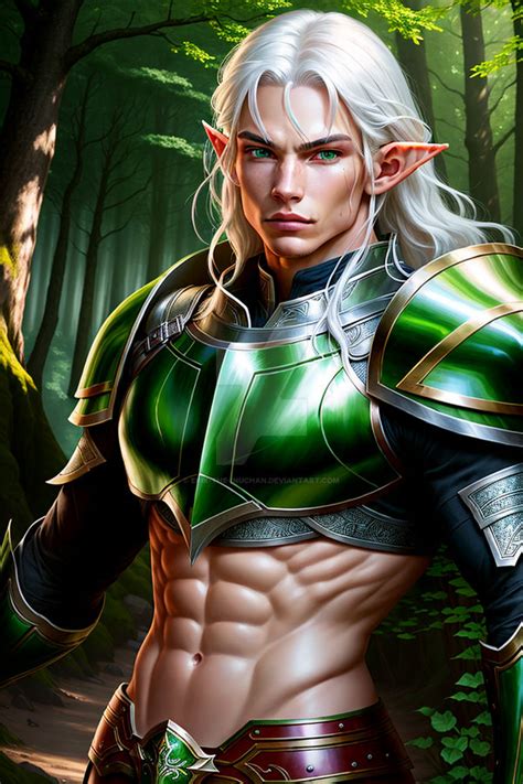 Elven Knight By Erik The Inuchan On Deviantart