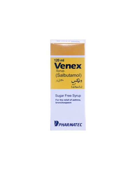 Venex 120ml Syrup - Time Medical