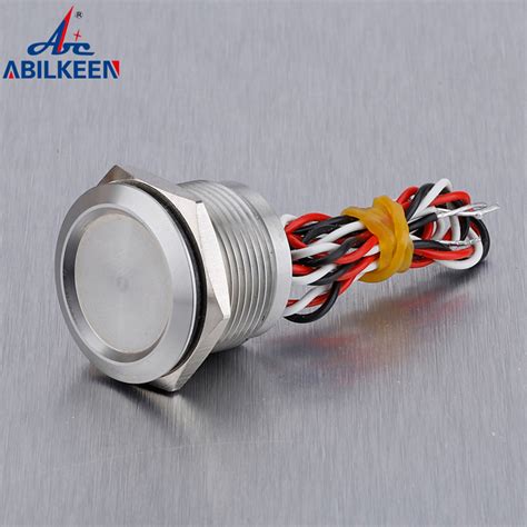 Momentary Concave Head Push Button Tactlie Switches Mm V Stainless