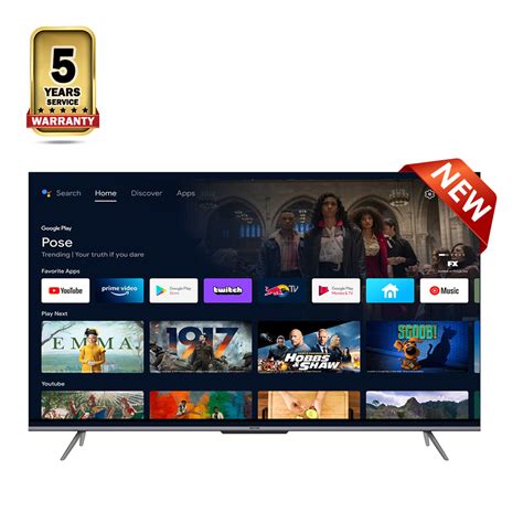 Walton W S Bg K Ultra Hd Smart Led Android Tv Inch Black